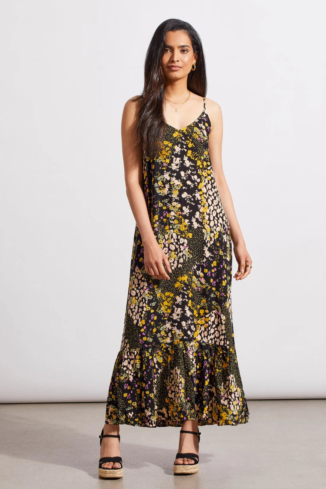 Ditsy floral maxi dress hotsell