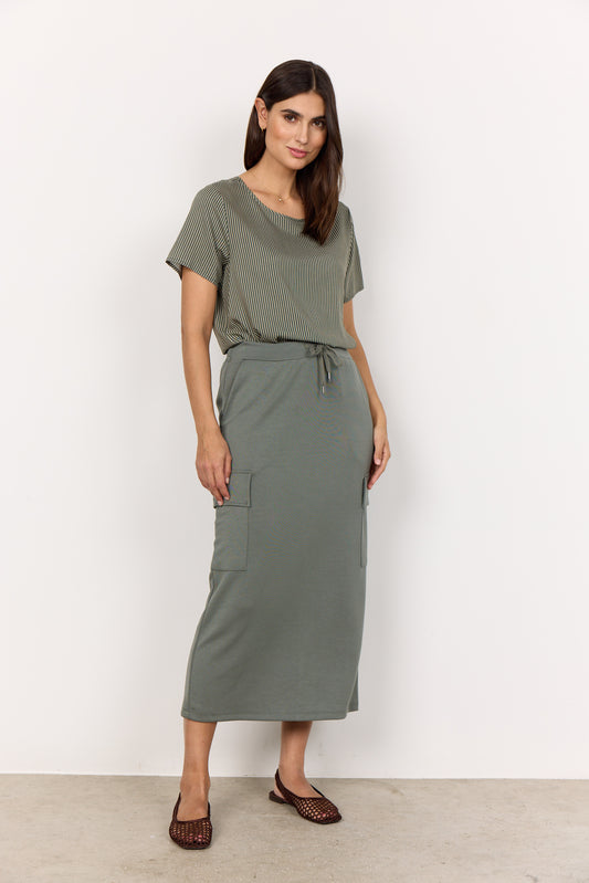 Banu Soft Midi Skirt