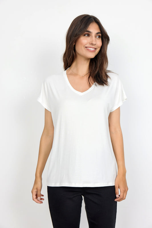 Marica V-Neck Basic T-Shirt