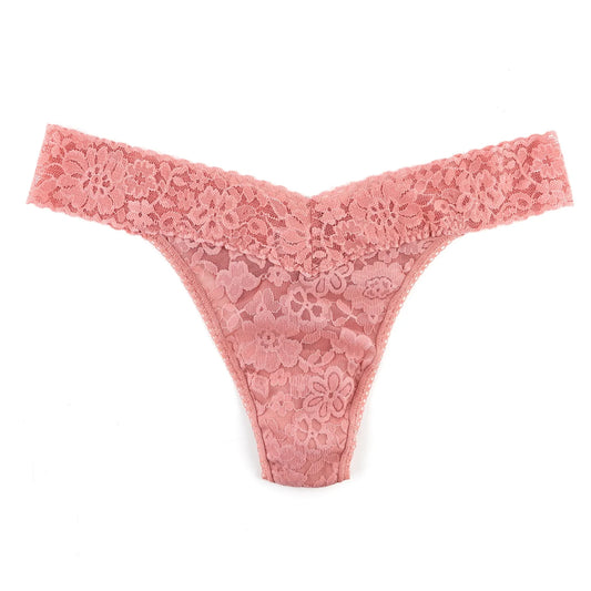 Signature Lace Original Rise Thong