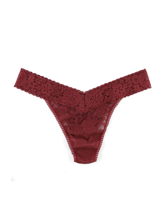 Signature Lace Original Rise Thong