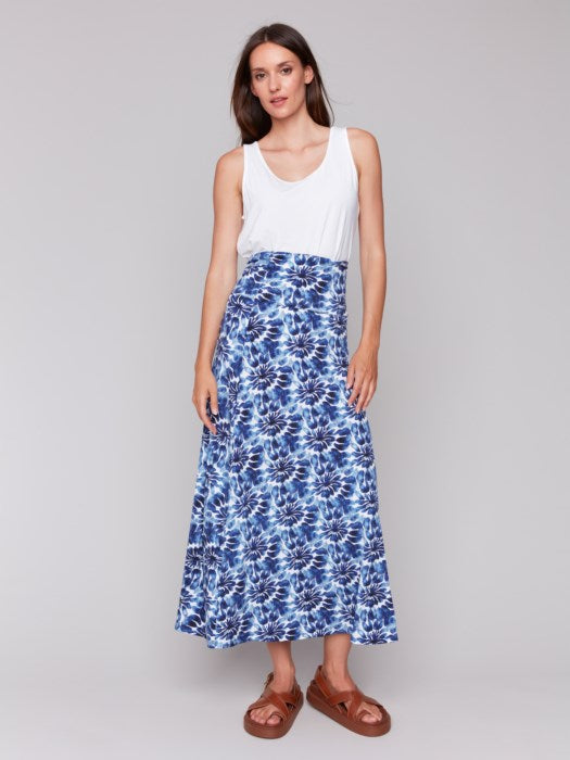 Printed Convertible Skirt/Dress with Removable Straps