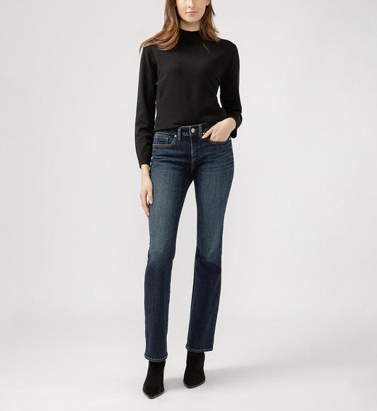 Suki Mid Rise Slim Bootcut Jeans