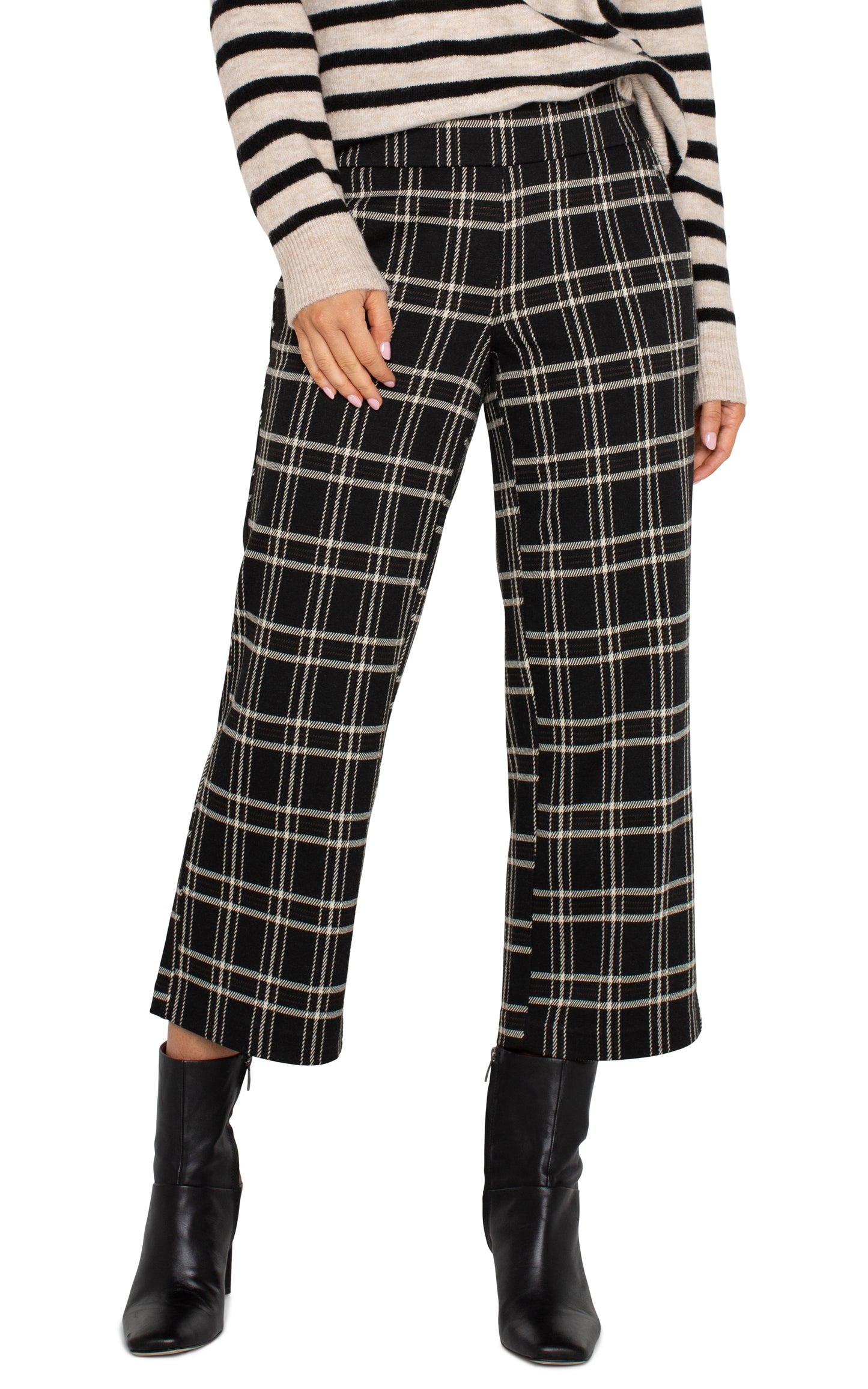 Mabel Pull-On Ankle Straight Trouser