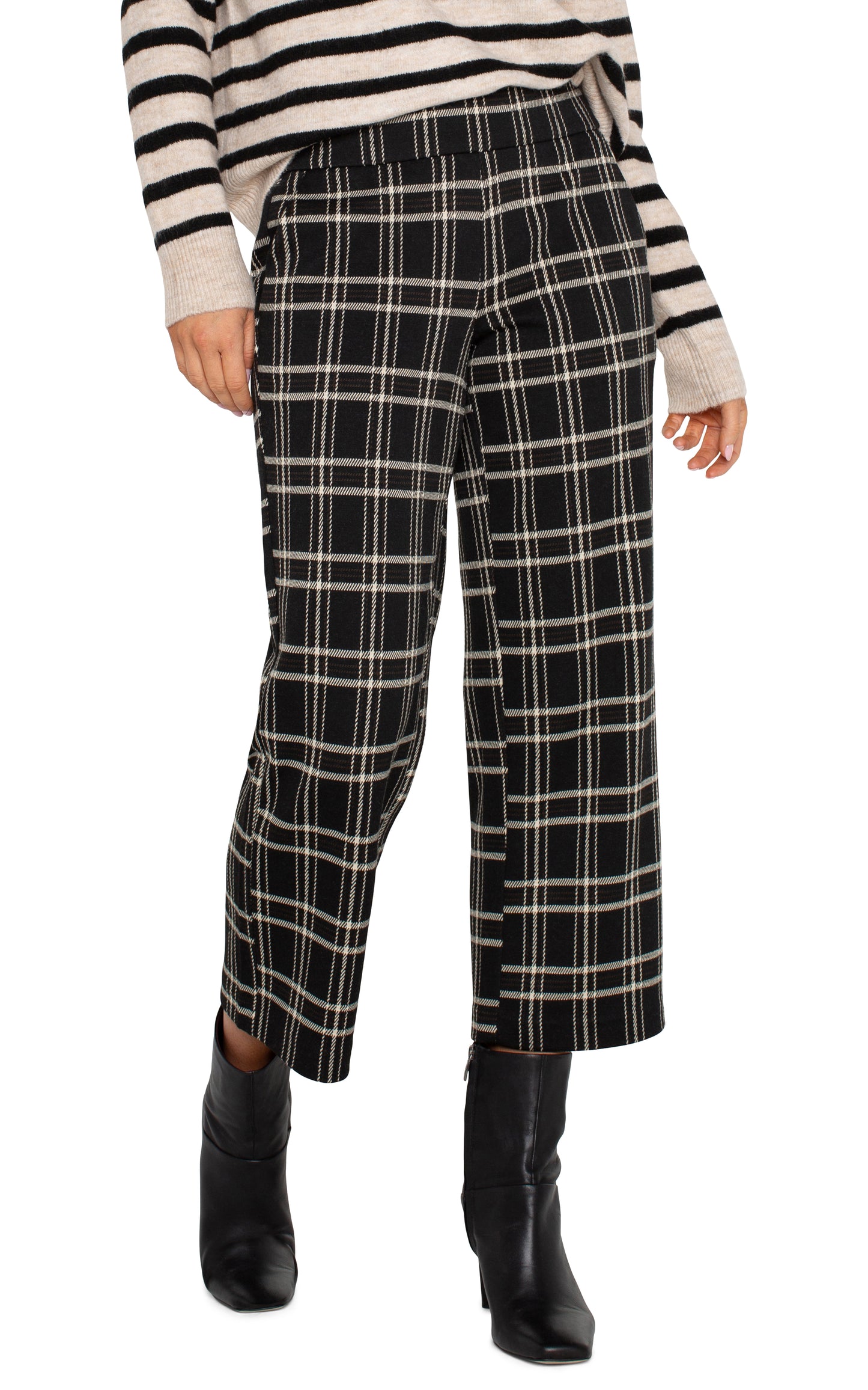 Mabel Pull-On Ankle Straight Trouser