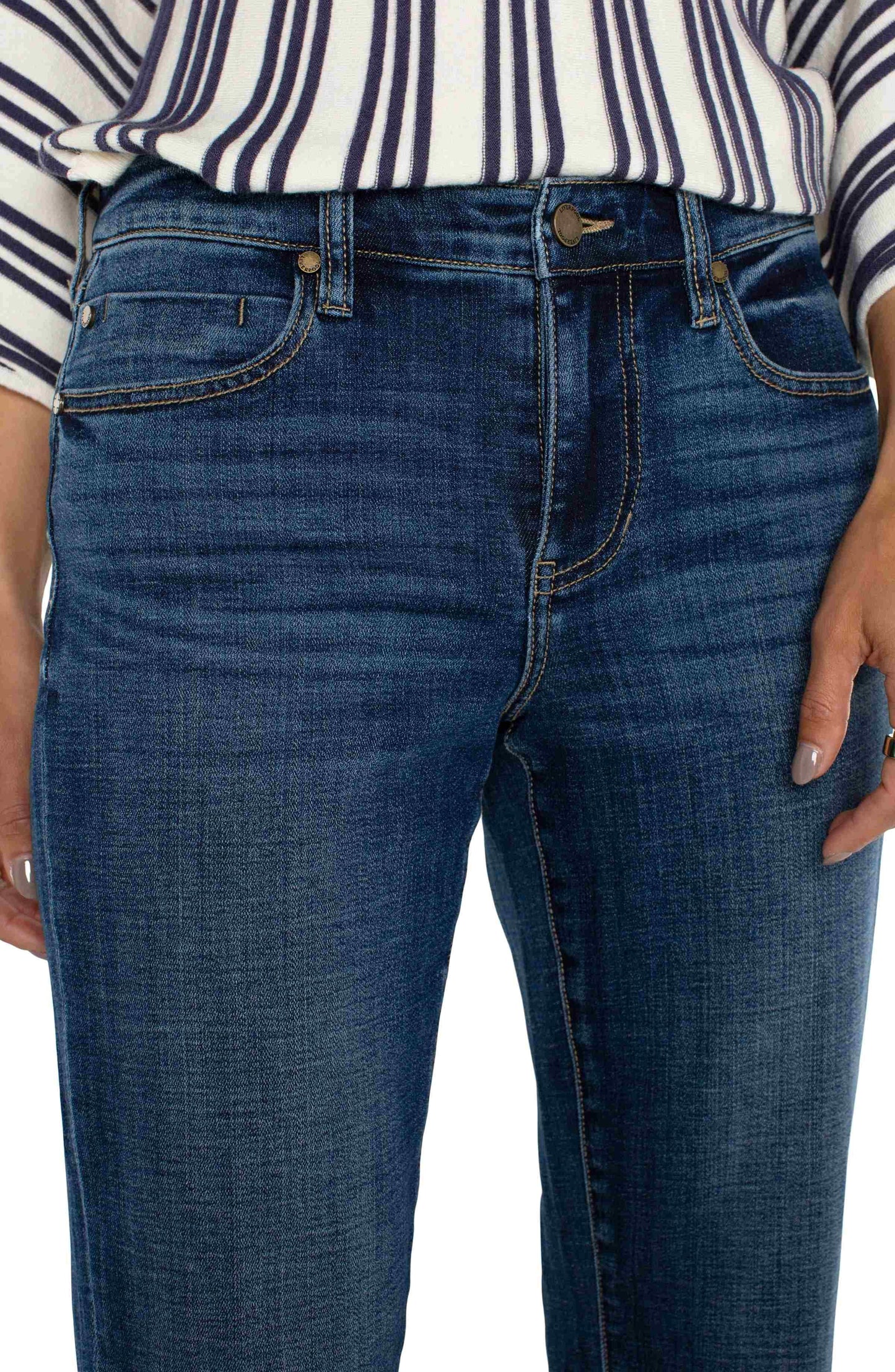 Marley Girlfriend Cuffed Jeans