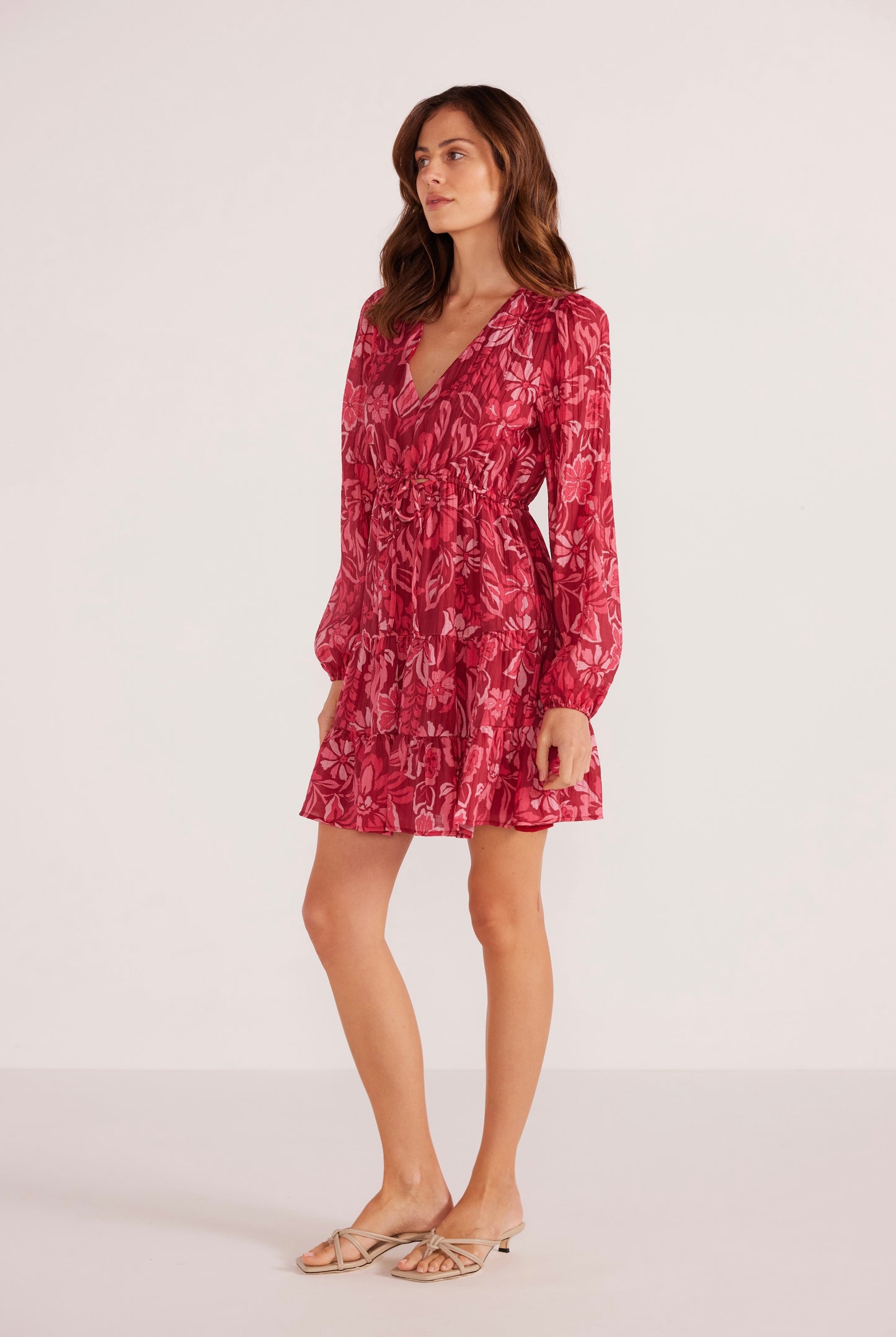 Mae Long Sleeve Mini Dress