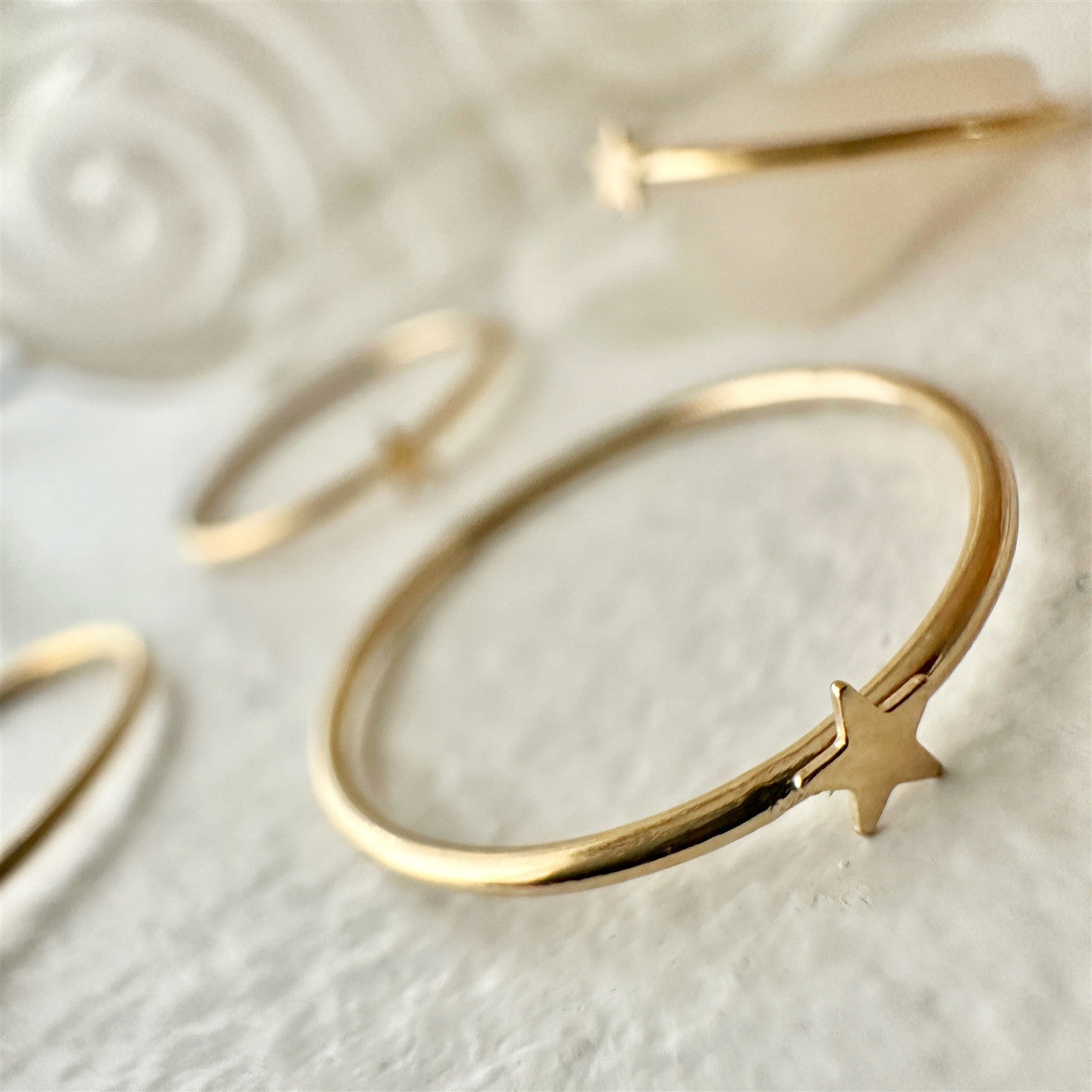 Simplicity Gold Filled Tiny Rings