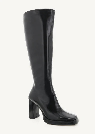 Lorelai Semi Patent High Boot