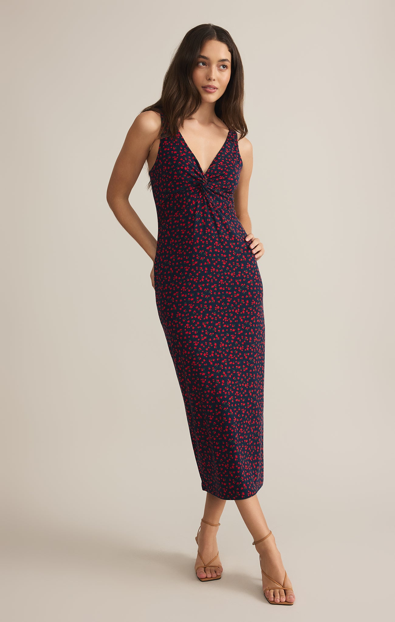 Eleve La Rosa Ditsy Midi Dress