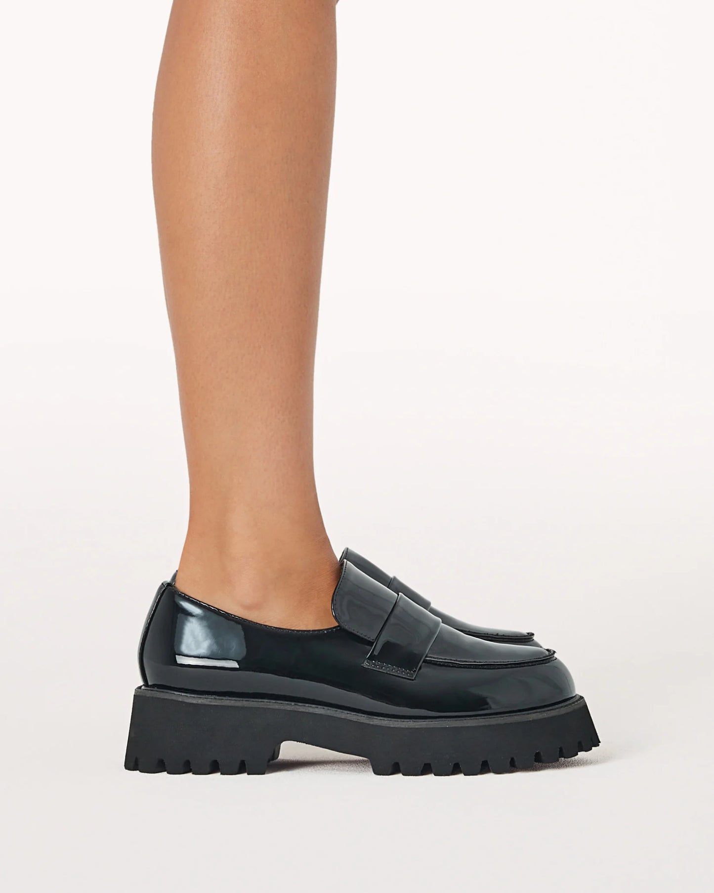 Billini Crinkle Patent Cruz Loafer