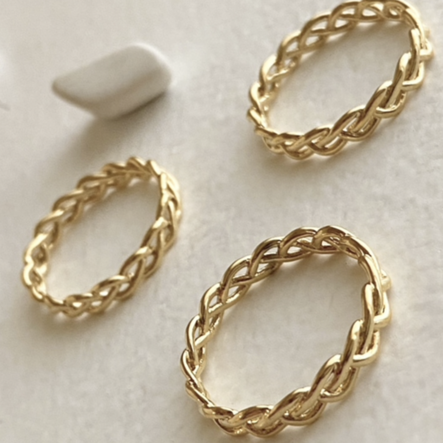 Simplicity Gold Filled Tiny Rings